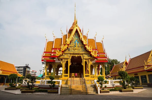 Chrám Mahabut Wat Maha Ale Chrám Mae Nak Bangkok Thajsko — Stock fotografie
