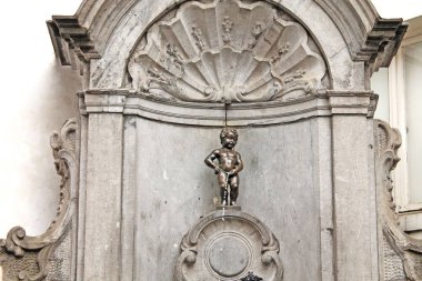 Manneken Pi, Brüksel. Belçika. Avrupa