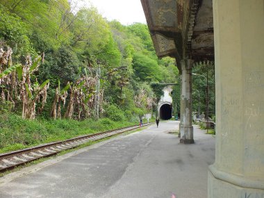 terk edilmiş Tren İstasyonu