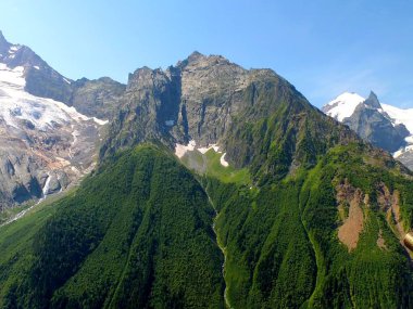 dağ manzaraları Elbrus çevresinde
