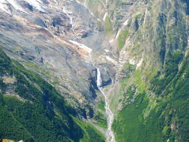 dağ manzaraları Elbrus çevresinde