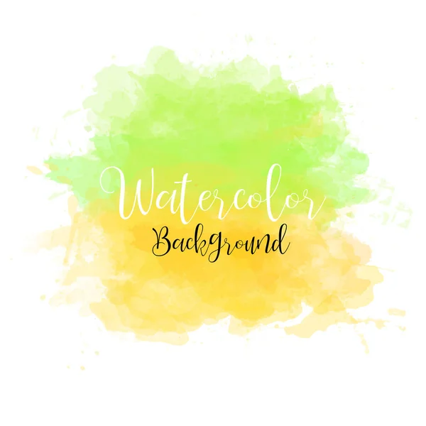 Schöne Aquarell Hintergrund Banner Hintergrund Karte Dank — Stockvektor