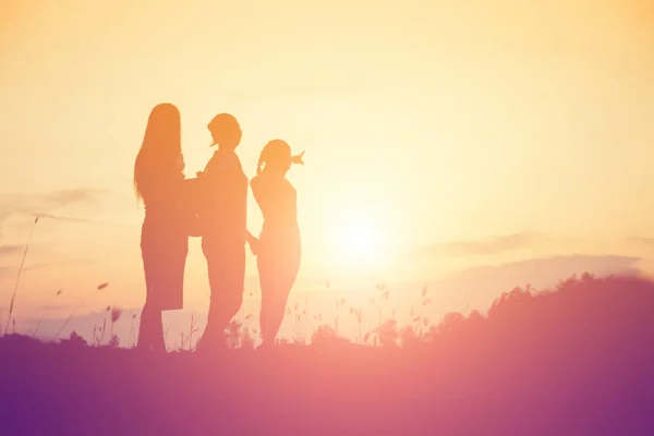 Mensen Vieren Strandfeest Zomervakantie Concept — Stockfoto