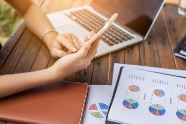 İş ekibi ofiste otururken dizüstü bilgisayarda çalışıyor. İş adamları.