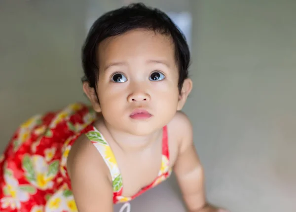 Portrait Adorable Little Girl — Stock Photo, Image