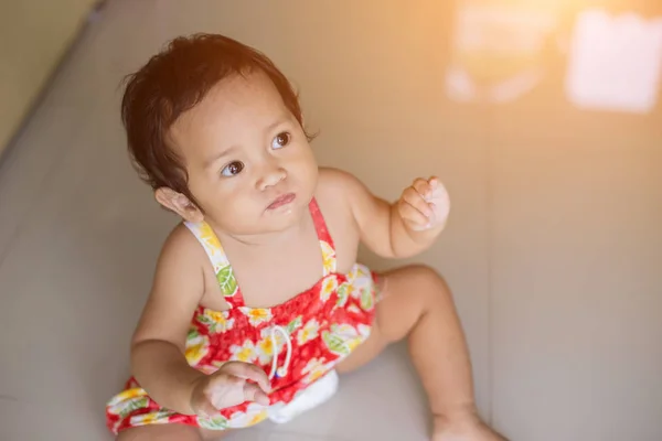 Portrait Adorable Little Girl — Stock Photo, Image