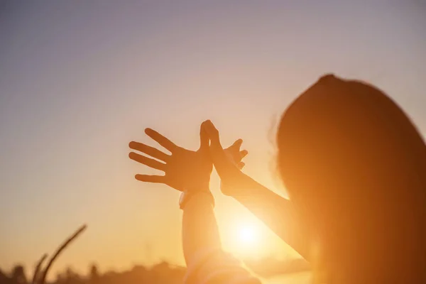 Форма Руки Сонця — стокове фото