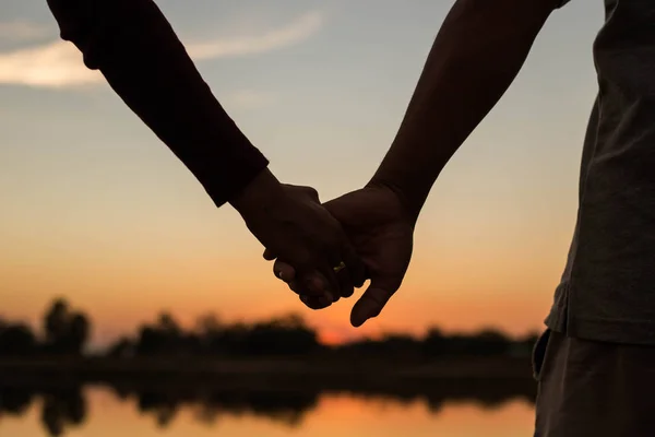 Hands Shape Sun — Stock Photo, Image