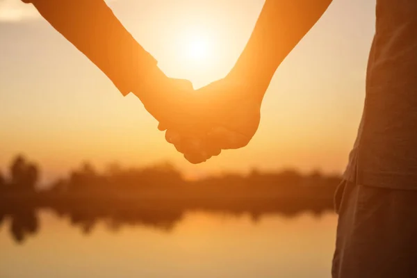 Hands Shape Sun — Stock Photo, Image