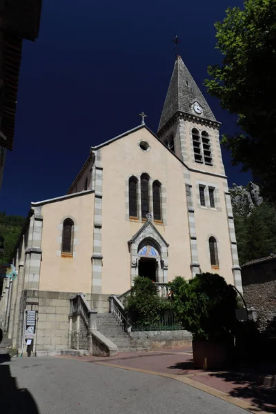 Alte Kirche Südfrankreich — Stockfoto