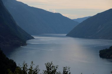 Norveç'te güzel fiyort
