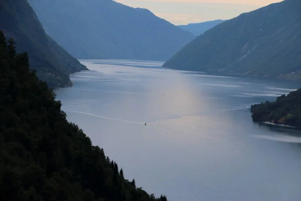 Bellissimo Fiordo Norvegia — Foto Stock