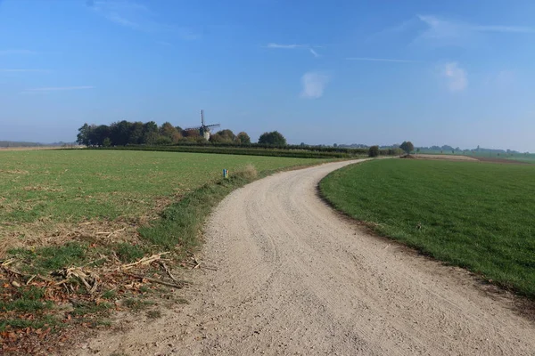 Krásná Krajina Nizozemsku Státní Limburg — Stock fotografie