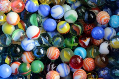 Mermer taw oyuncak çocuklar, cam topları için