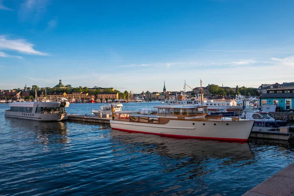 Estocolmo Suécia Uma Atração Turística Escandinávia Com Belos Museus Belos — Fotografia de Stock