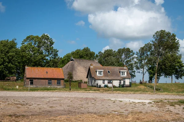 Laaksum Ist Das Kleinste Fischerdorf Europas Den Niederlanden Provinz Friesland — Stockfoto