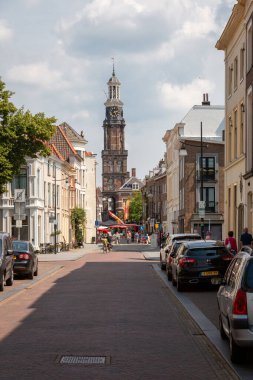 Zutphen Eyaleti Gelderland, Hollanda 07-18-2020, Hollanda 'nın Gelderland eyaletine bağlı Zutphen Merkezi