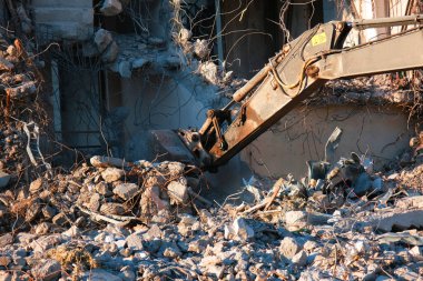 Hidrolik ekskavatör bina sökme