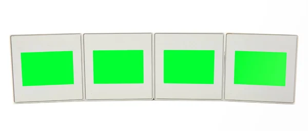 Photo Frames Slide Isolated White Background — Stock Photo, Image