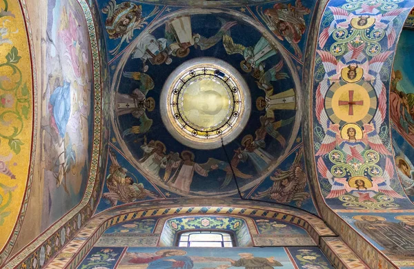 Interieur van de St Isaac Cathedral in Rusland. — Stockfoto