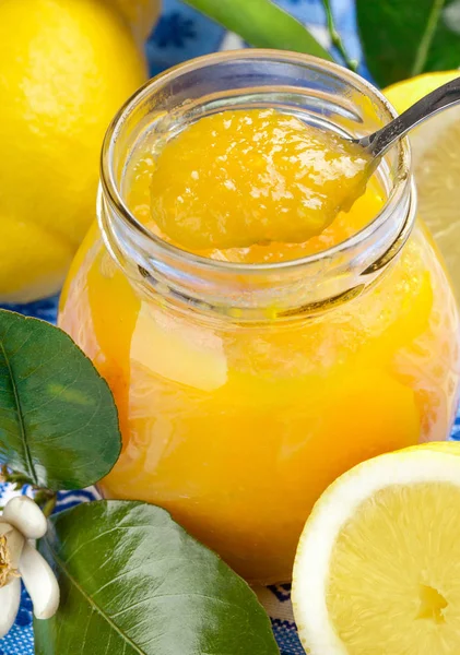 Варення лимонне — стокове фото