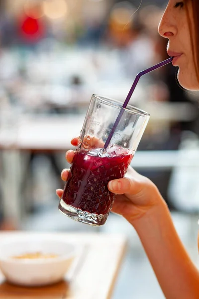 Suco de cranberry para beber . — Fotografia de Stock