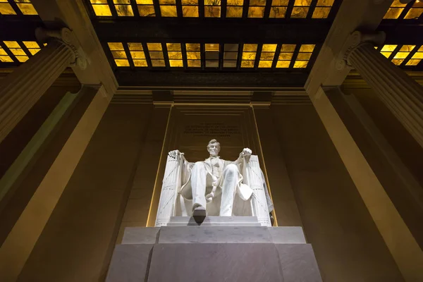 Lincoln Memorial Night Washington Usa — Stock Photo, Image