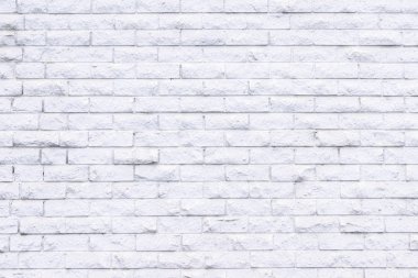 Eski tuğla duvar dokusu, retro tarzı beyaz arka plan