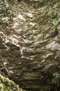 Doğal doku oluşturur yatay olarak yer seviyeleri zemin