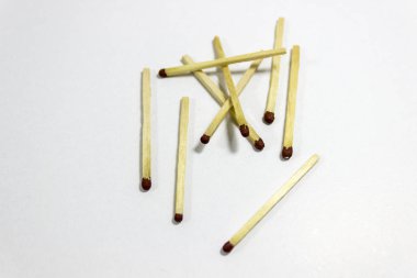 Rastgele ayrılmış siyah maç başı kapalı açılı çekim eşleşir