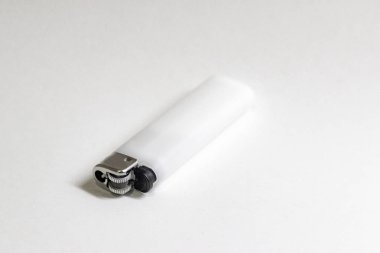 Daha açık yatay konumlandırılmış beyaz rengin yakın çekim perspektif çekimi