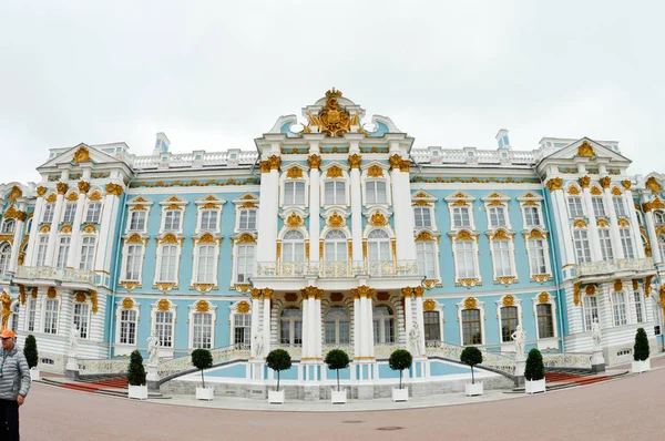 Palacio Ekaterininsky Tsarskoe Selo San Petersburgo Rusia — Foto de Stock