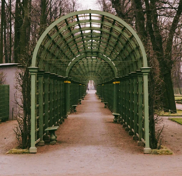 Galerie v letní zahradě v Petrohradě — Stock fotografie