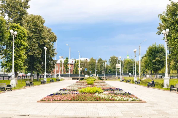 Praça Krylov Tver Rússia — Fotografia de Stock