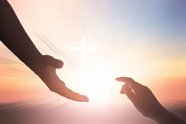 Världsdagen Till Minne Gud Hjälpande Hand — Stockfoto