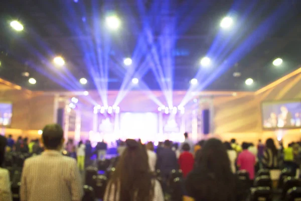 Soft Focus Christian People Group Raise Hands Worship God Jesus — Stock Photo, Image