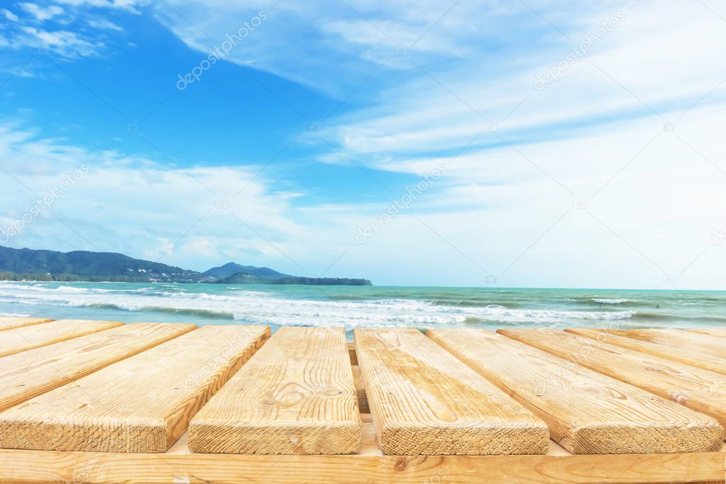 White soft wood surface as background