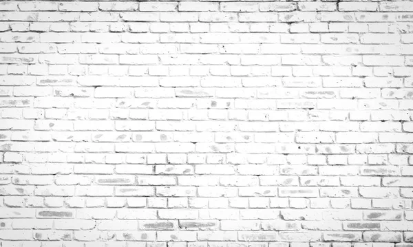 Fondo Textura Pared Ladrillo Viejo Blanco Negro Para Texto Decoración — Foto de Stock