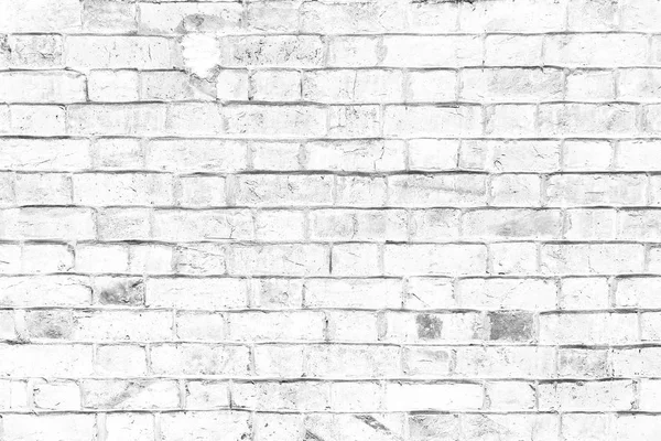 Fondo Textura Pared Ladrillo Viejo Blanco Negro Para Texto Decoración — Foto de Stock