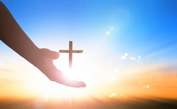 World Day Remembrance God Helping Hand — Stock Photo, Image