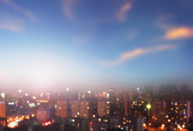 Çevre koruma kavramı: ağır kirli hava ile büyük şehirler