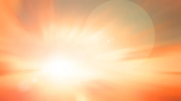 世界環境の日の概念 太陽光と抽象ぼやけて背景秋の日の出 — ストック写真