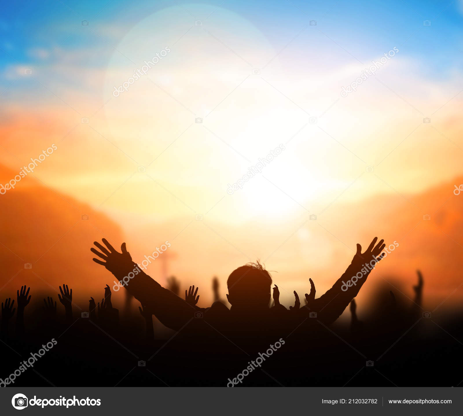 Hands Raised In Praise And Worship Background Videos2Worship
