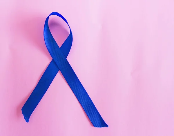 Conceito Dia Mundial Câncer Fita Dia Câncer — Fotografia de Stock