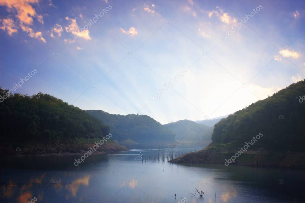 Wetland Concept: Beautiful Wetland Lakes