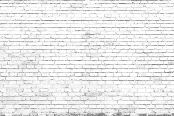 Concepto Fondo Textura Blanca Fondo Pared Ladrillo Blanco Habitación Rural — Foto de Stock