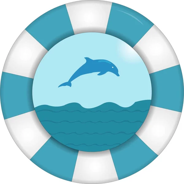 deniz manzaralı bir lifebuoy Festivali 