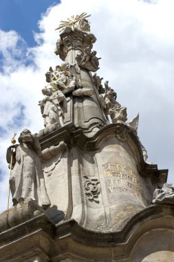 Sütun Holy Trinity, Namesti Miru, Jindrichuv Hradec, Çek Cumhuriyeti