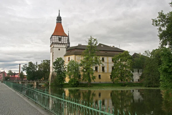 Kasteel Blatna Tsjechië Rechtenvrije Stockfoto's