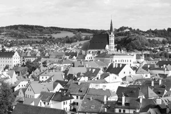 Vista Della Città Cesky Krumlov Repubblica Ceca — Foto Stock